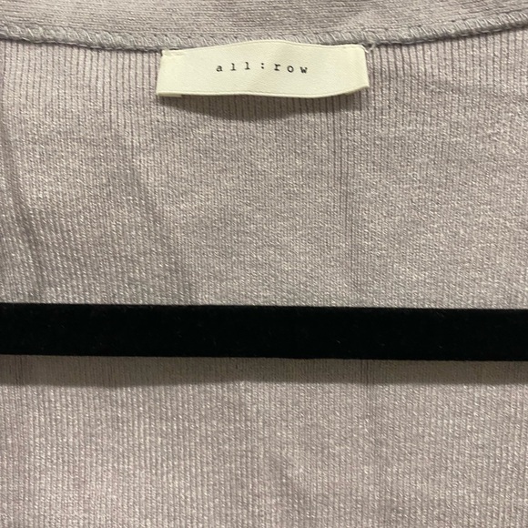 New! All row purple womens cardigan size XS petite - Picture 2 of 5